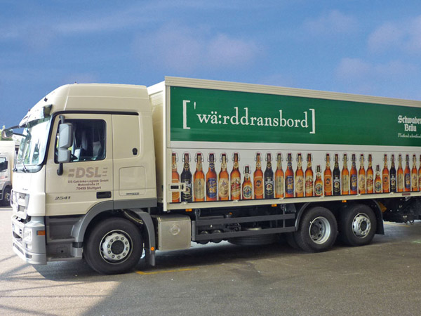 LKW-Beschriftung